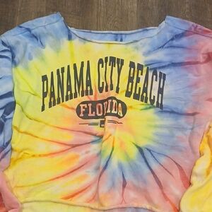 Panama City Beach Tie-Dye Women's Top